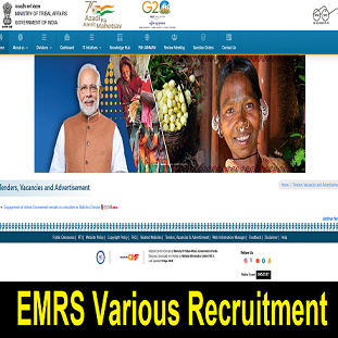 EMRS Various Recruitment 2024